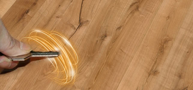 Povrch podlahy BUKOMA 3D TEX U-CLICK odolný voči poškriabaniu